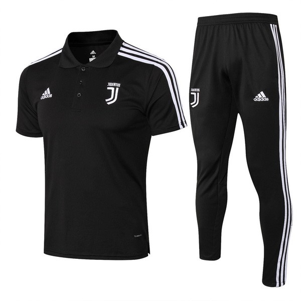 Polo Juventus Conjunto Completo 2018-19 Negro